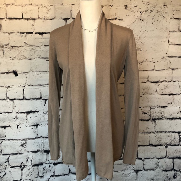 Express Sweaters - Express taupe Cardigan